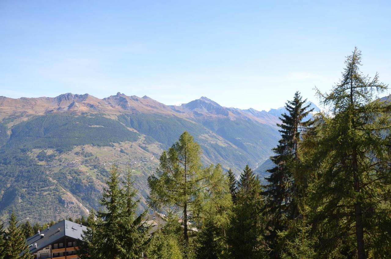 Ferienwohnung Immeuble Le Cervin Les Collons Exterior foto