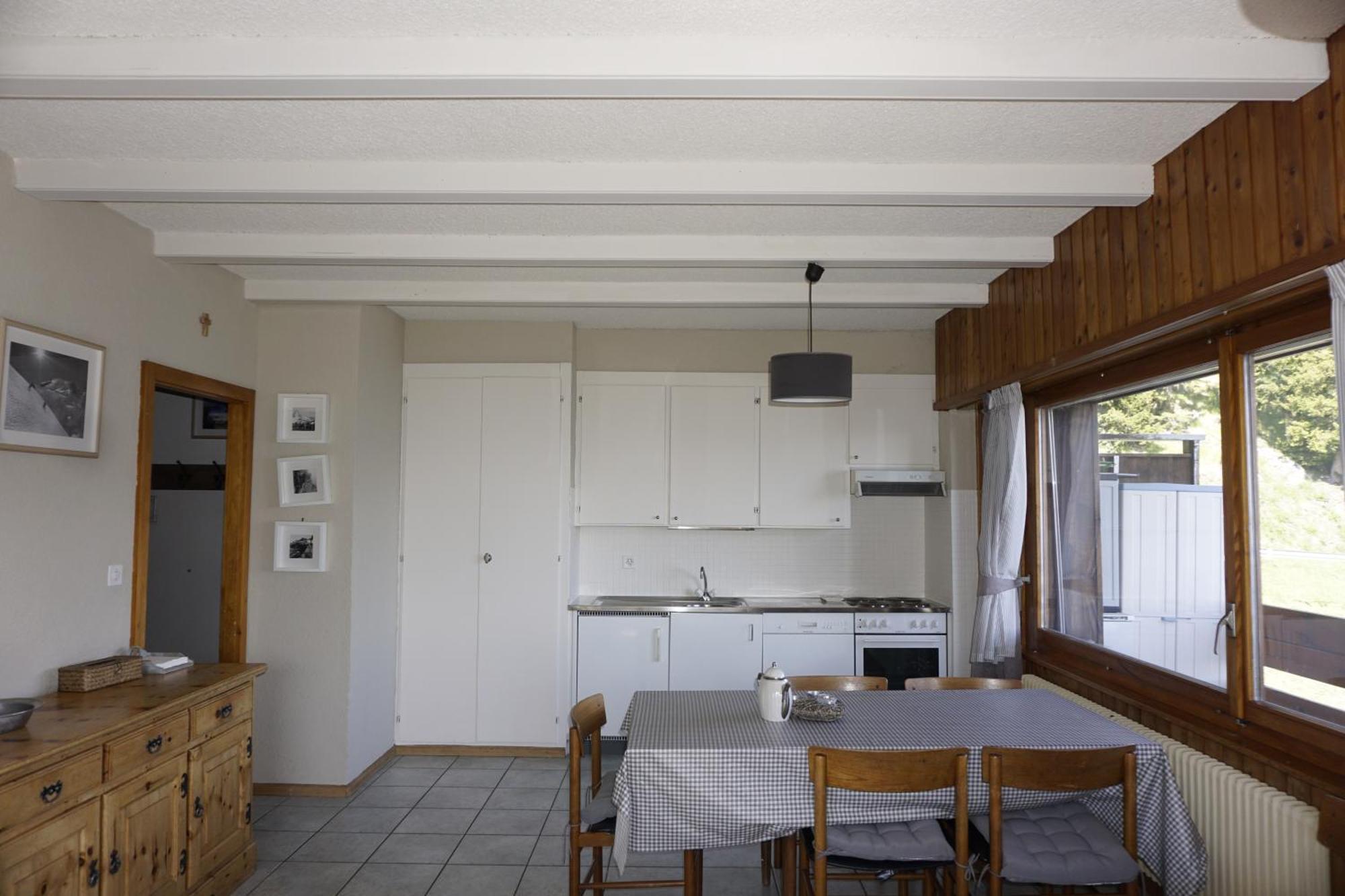 Ferienwohnung Immeuble Le Cervin Les Collons Exterior foto