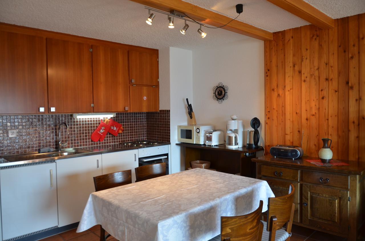 Ferienwohnung Immeuble Le Cervin Les Collons Exterior foto